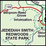 Redwood park map