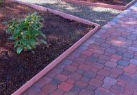 landscape paver path. Portland, Oregon