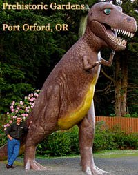 Jurassic Gardens redwood and coastal vacation destination