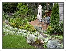 Portland, Oregon, landscape designers garden plan