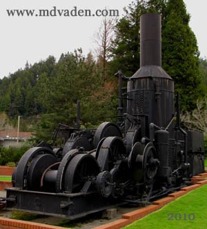 Historic Coast Redwood Logging Equipment and Machinery